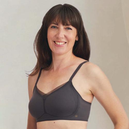 Soutien-gorge sans armatures Wave Magic anthracite – Amoena Signature®