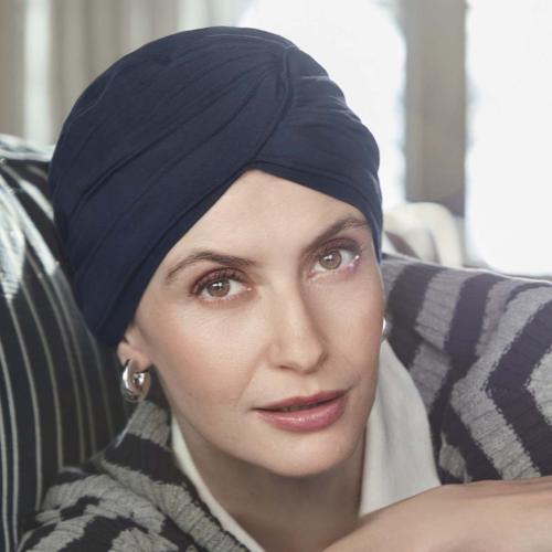 Turban Chimio Coton Supima Misa Christine Headwear : Surpiqûres Graphiques & Effet Vague