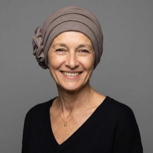 Bonnet Turban Chimio Elena - Laine & Bambou - Volume & Fleur