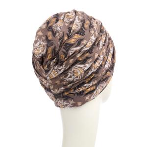 Turban chimio d'Hiver Multicolore Joyo Christine Headwear : Bambou Caretech®