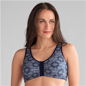 Brassire postopratoire multicolore en coton Frances Amoena