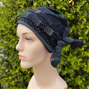 Foulard chimio à nouer Ama Ellen Wille