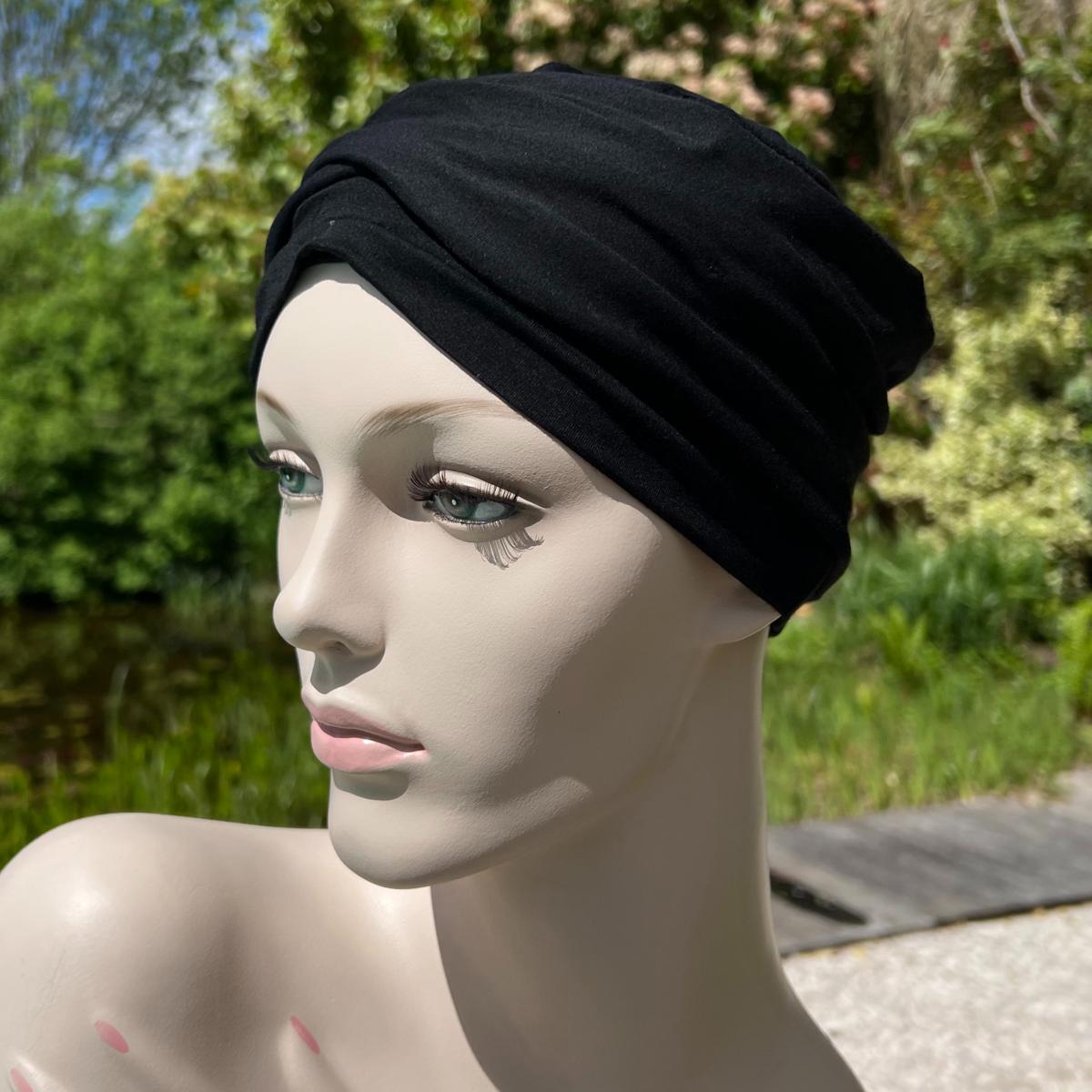 Turban En Bambou Carebell Smooth - Pour Chimiothérapie Et Alopécie, Sans Couture, Très Doux - Modèle Coral Turban En Bambou Carebell Smooth - Pour Chimiothérapie Et Alopécie, Sans Couture, Très Doux - Modèle Coral