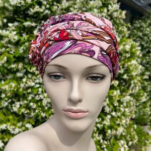 Turban chimio Cap Anna imprimé Gisela Mayer