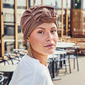 Turban Chimio Femme FocusCare - Bambou Viscose Doux, Confortable Pour Perte De Cheveux