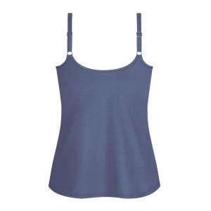 Valletta Top avec brassière intégrée bleu indigo Amoena