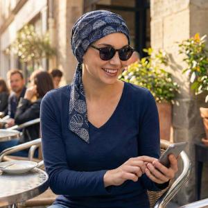 Foulard Chimio Préformé Georgia - 100% Coton - Volume & Douceur