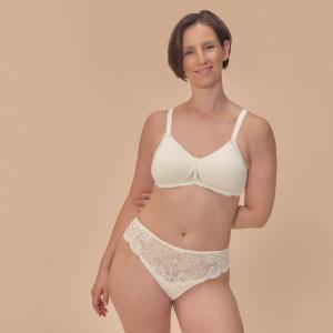 Slip Floria - Amoena (Dentelle Coton Ivoire)