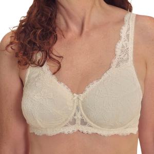 Soutien-gorge avec armatures Floria - Amoena (Dentelle Coton Ivoire)
