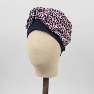 Turban chimio Margot Bambou : Volume et nœud couture - Autrement Belle