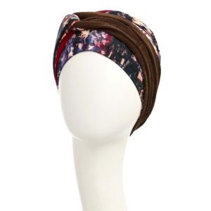 Turban chimio Confort Noya Christine Headwear : Bambou Caretech® et Volume Torsadé