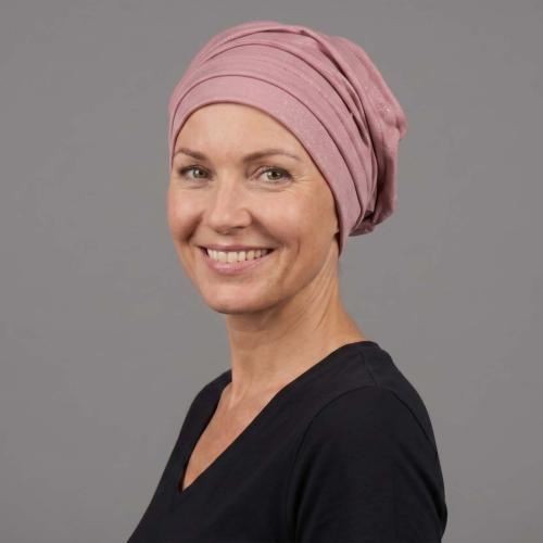 Turban Ample Sonate Fantaisie MTM : Jersey de Bambou Finement Pailleté