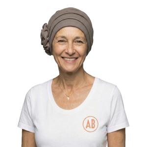 Bonnet Turban Chimio Elena - Laine & Bambou - Volume & Fleur