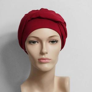 Turban chimio Lucie uni bambou Autrement Belle : L'iconique volume torsadé - Autrement belle
