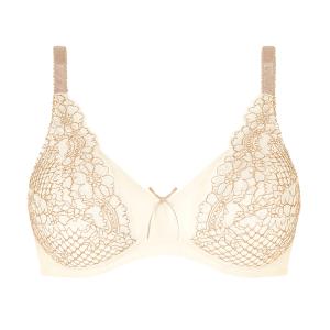 Soutien-gorge pour prothèses sans armatures paddé Alina beige Amoena