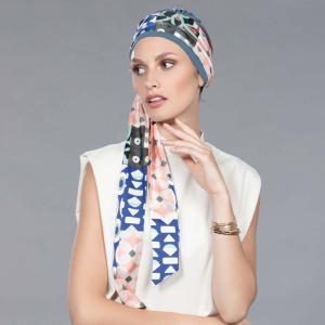 Foulard Chimio Préformé Una Ellen Wille : Bonnet Bambou & Écharpe 1m60