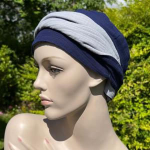 Foulard Chimio Savannah - Mousseline de Coton Bicolore & Réversible