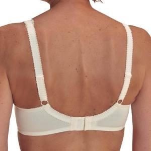 Soutien-gorge sans armatures Floria - Amoena (Dentelle Coton Ivoire)
