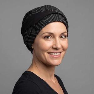 Turban Miwok hiver Ellen Wille : Volume torsadé et doublure bambou