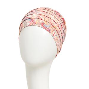 Bonnet chimio Yoga bambou multicolore Christine Headwear