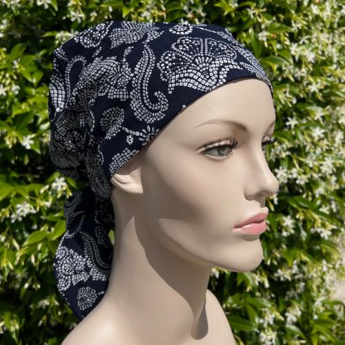 Foulard bandana prénoué été Lolita multicolore Autrement Belle