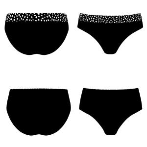 Nageur Bas de maillot culotte haute Manila 48 Amoena