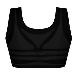 Brassière Lymph Flow noir Curalymph Compression Amoena