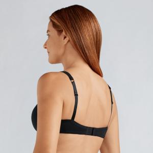 Soutien-gorge paddé sans armatures Lara noir Amoena