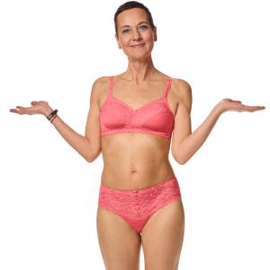 Soutien gorge sans armatures Glenda rose Amoena