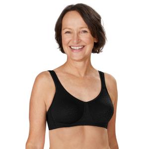 Soutien-gorge sans armatures Mona noir Amoena