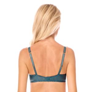 Soutien gorge sans armatures paddé Karolina bleu canard Amoena
