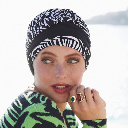 Turban chimio Set Molly multicolore Gisela Mayer
