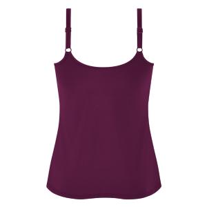 Valletta Top avec brassière intégrée dark berry Amoena