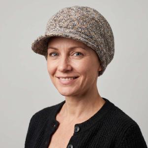 Casquette pour chimio Alix hiver Autrement Belle
