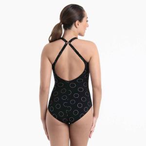 Maillot de bain 1 pièce avec poches Bari Silver Pearls - Anita