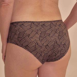 Slip Brooke - Amoena (Noir / Moka)