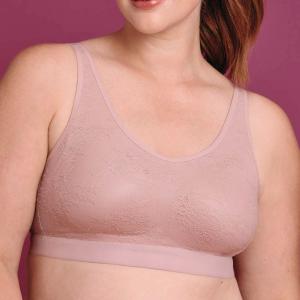 Soutien-gorge Essentials Lace Bois de rose – Confort & Maintien Prothèse