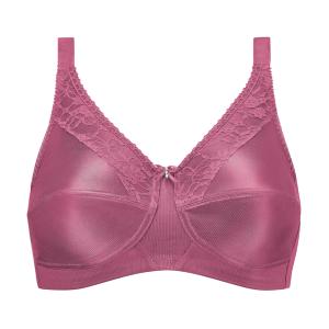Soutien-gorge sans armatures Nancy Amoena - Prune