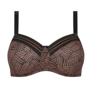 Soutien-gorge Mousse Brooke - Amoena (Noir / Moka)
