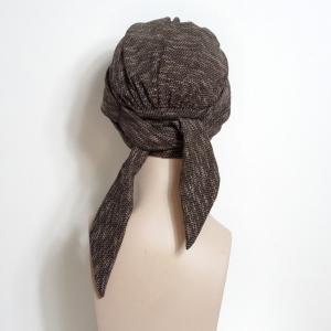 Bonnet Turban Chimio Hiver - Modèle Julieta - Laine & Bambou à Nouer