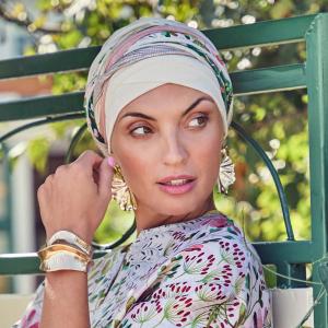 Turban chimio confort La Perla Boho Spirit - Christine Headwear