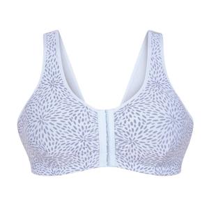 Brassière postopératoire bleue en coton Hazel Anita