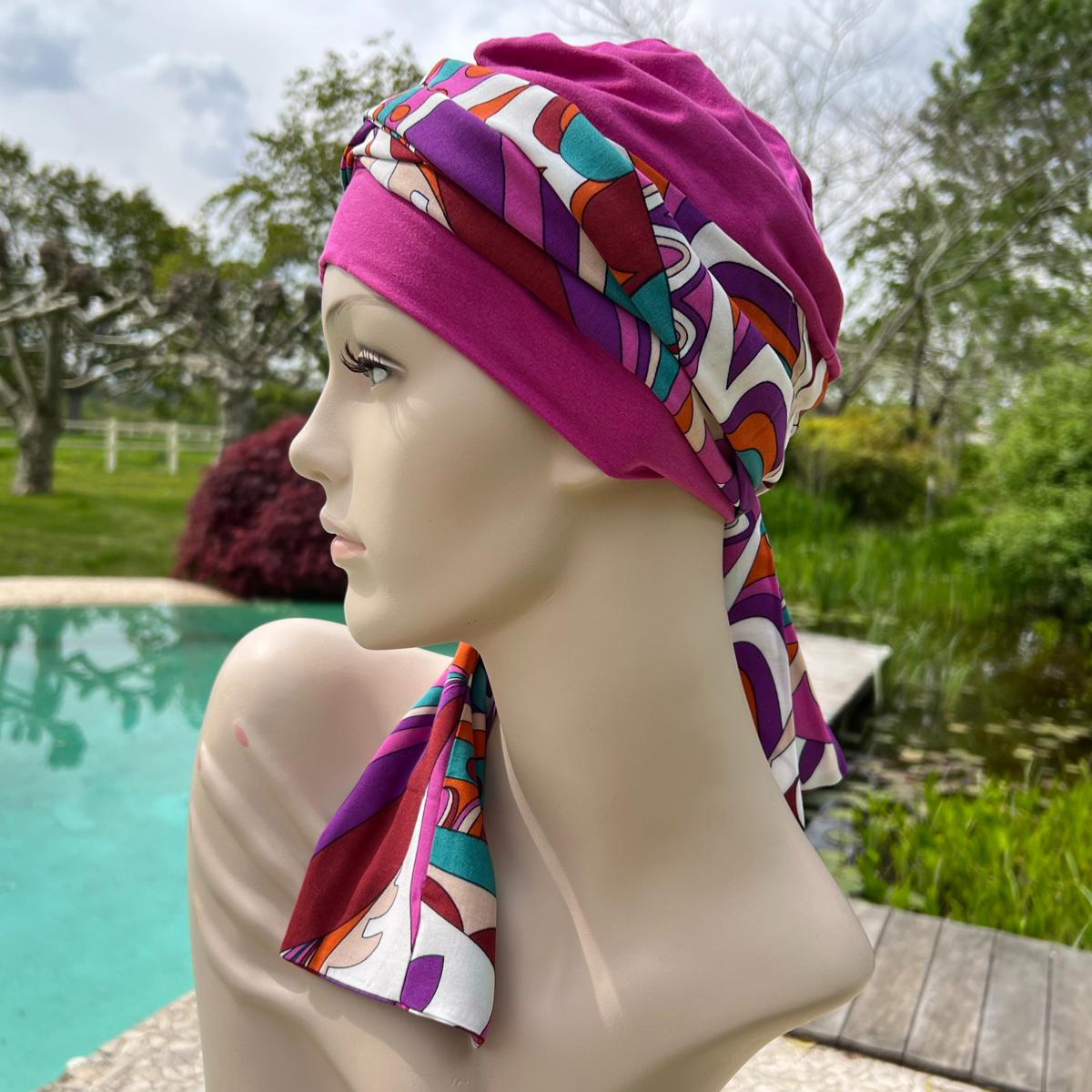 Foulard chimio Niona Gisela Mayer - Autrement Belle