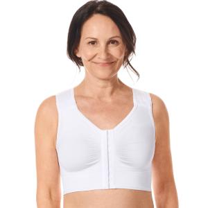 Brassière Lymph Flow Long blanc Curalymph Compression Amoena