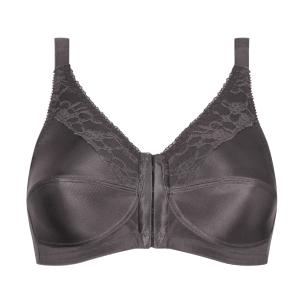 Soutien gorge sans armatures avec ouverture devant Nancy anthracite Amoena
