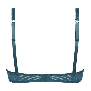 Soutien gorge sans armatures paddé Karolina bleu canard Amoena