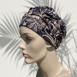 Turban chimio bambou Mirabelle multicolore Autrement Belle