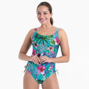 Maillot de bain 1 pièce poches intégrées Tavira Aloha - Anita