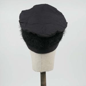 Turban Effet Borsalino Saomi Fantaisie MTM : Maille Effet Plumes et Bambou