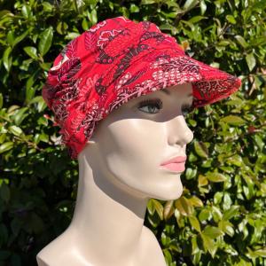 Casquette chimio heda sun imprimé Gisela Mayer